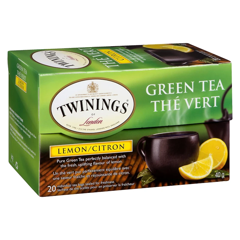Twinings Thé vert au citron