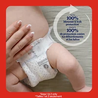Couches pour bébés Huggies Little Snugglers,Nouveau-né (jusqu’à 4,5 kg [10 livres]), 144 couches