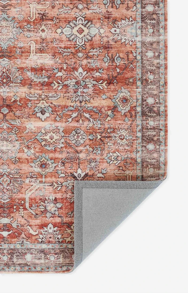ECARPET Ruby Traditional Area Rug for Living Room, Bedroom, Dining Room, Entrance, Hallway and More.