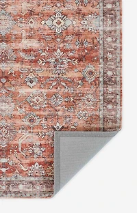 ECARPET Ruby Traditional Area Rug for Living Room, Bedroom, Dining Room, Entrance, Hallway and More.