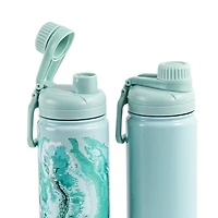 Ensemble de 2 bouteilles en Acier Inoxydable à Double Paroi de 24oz Mainstays