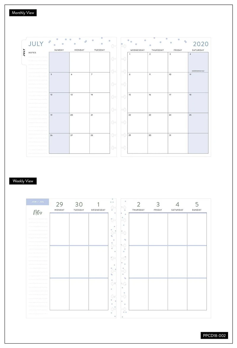 moi et mes GRANDES idées Le planificateur heureux elle fleurit le planificateur classique floral