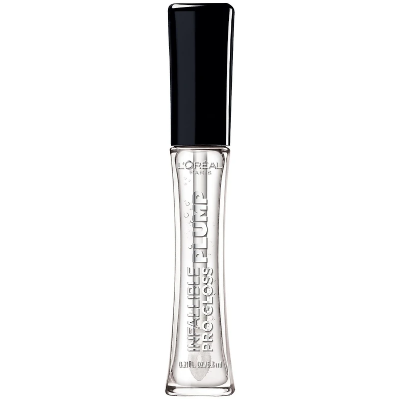 L'Oreal Paris Infallible Pro-Gloss Lip Plumper with Hyaluronic Acid, Mirror 600, 0.21 fl. oz., Hydrating Plumping Gloss