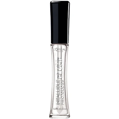 L'Oreal Paris Infallible Pro-Gloss Lip Plumper with Hyaluronic Acid, Mirror 600, 0.21 fl. oz., Hydrating Plumping Gloss