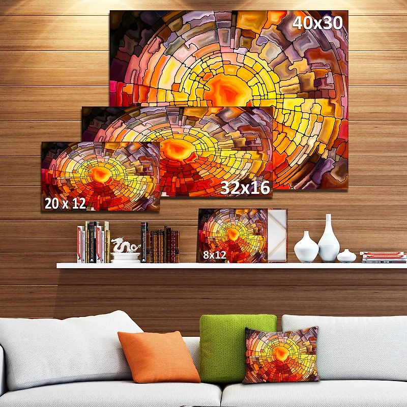 Impression sur toile « Return Of Stained Glass » Design Art