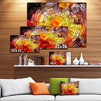 Impression sur toile « Return Of Stained Glass » Design Art