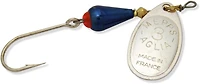 Mepps AB3SS-S/BLU Aglia Brite In-Line Spinner #3 1/4oz Siwash Hook Argent/Bleu