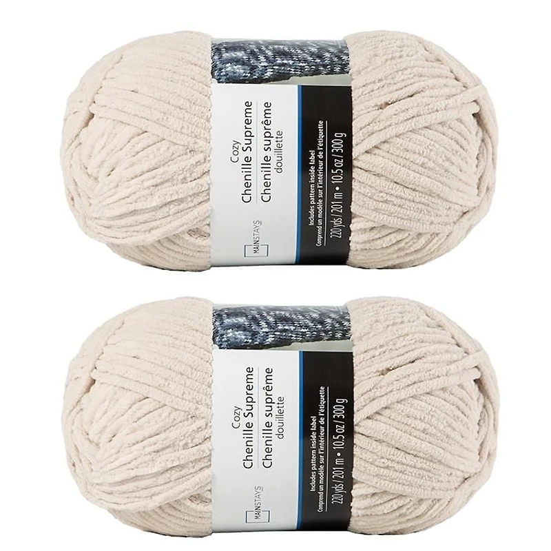 2 Pack cozy supreme polyester Beach yarn