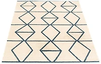 ECARPET Living Room Bedroom Carpet, Geometric Indoor Area Rug Ana Collection