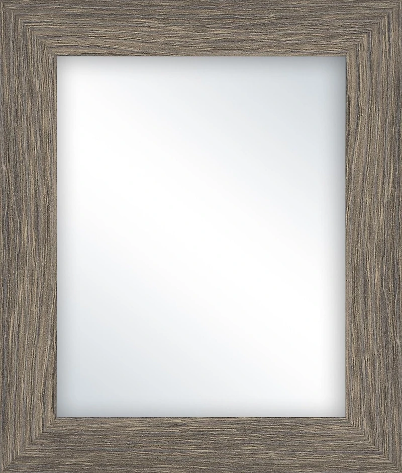 Hometrends miroir Accent Wall Perfection, Bois gris, Décoration murale, 16.50x19.50po
