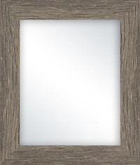 Hometrends miroir Accent Wall Perfection, Bois gris, Décoration murale, 16.50x19.50po