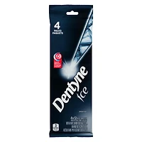 Dentyne Ice Intense, gomme sans sucre, 4 paquets (12 morceaux par paquet) 48 comptes