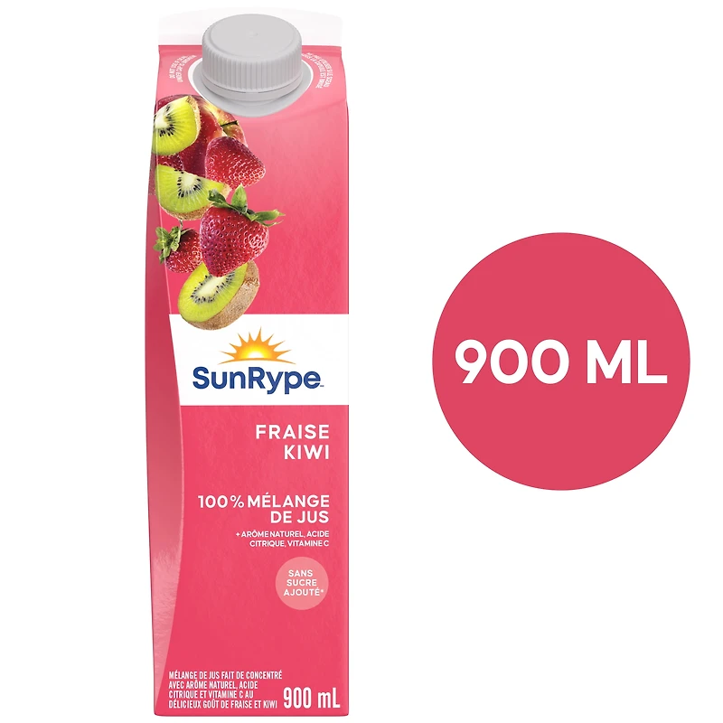 SunRype Strawberry Kiwi Juice 900ML