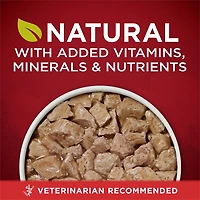 Purina ONE Véritable Instinct Tendres Morceaux en Sauce Dinde et Venaison, Nourriture Humide pour Chiens 368 g