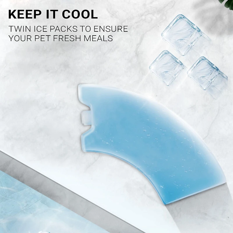 Instachew Replacement Ice Pack for Purechew mix feeder, cold pack, keeps food fresh, Pack of 4