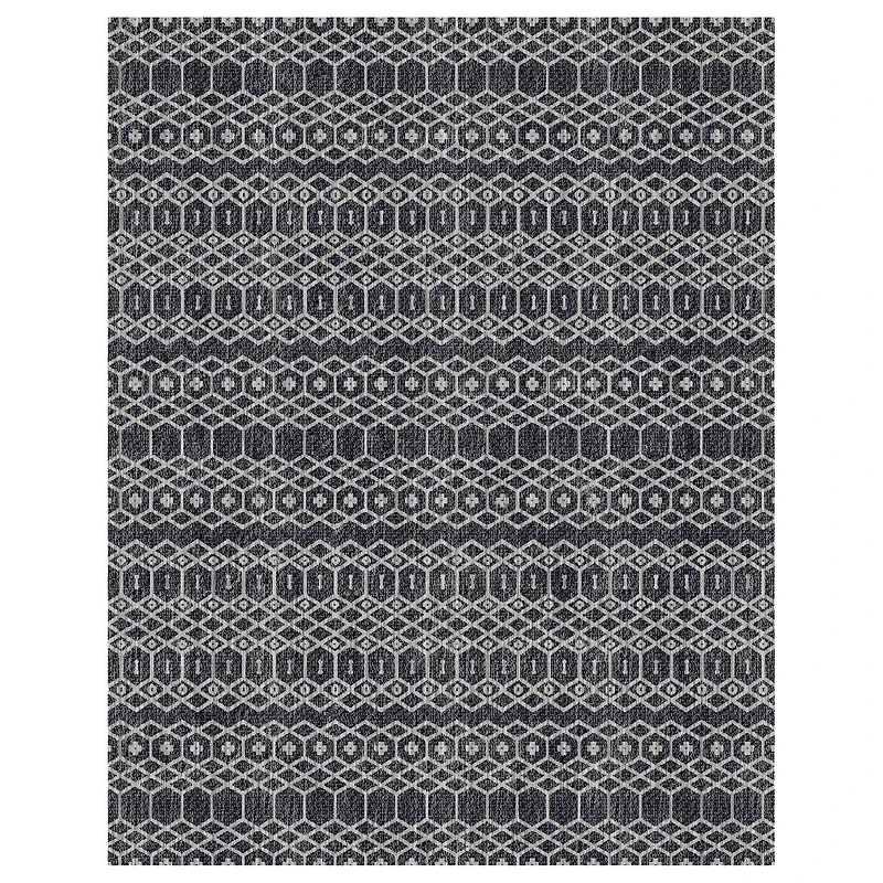 7'6x9'6 Murdock Indoor Outdoor Patio Rug