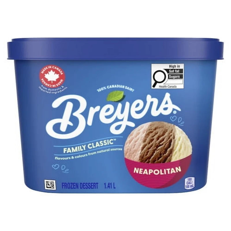 Dessert Glacé Breyers Napolitaine 1.41 L