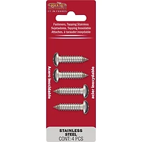 Cruiser Accessories, fixations taraudeuses en acier inoxydable