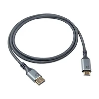 BlueDiamond câble PRO DP vers HDMI 8K - Ultra HD - 48Gbps - HDR Dynamique - DP 1.4 - HDMI 2.1 - 8K@60Hz, 4K@120Hz, 10pi