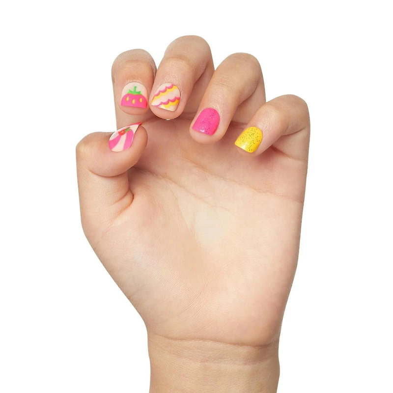 imPRESS Mini - Press-On Nails, Strawberry, Short, 20 count., imPRESS Mini