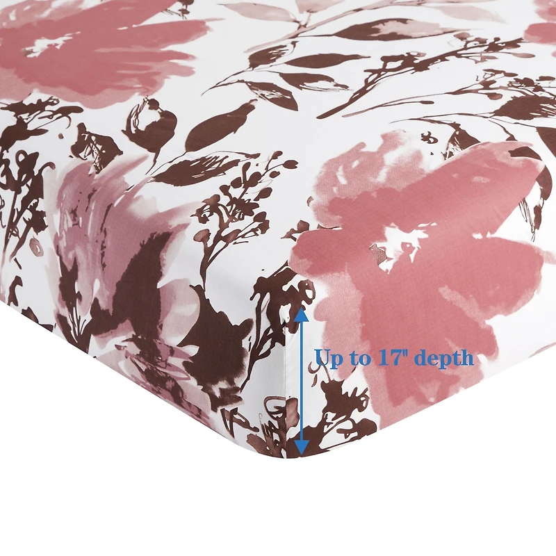 Marina Decoration Ultra Soft Silky Deep Pocket Rich Printed Bedding Rayon from Bamboo All Season Sheet Set with Pillowcases