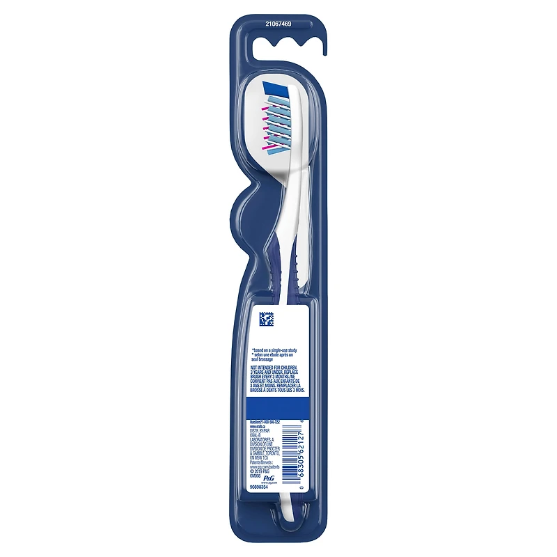 Brosse à dents Oral-B Pro-Santé Nettoyage en profondeur, souple