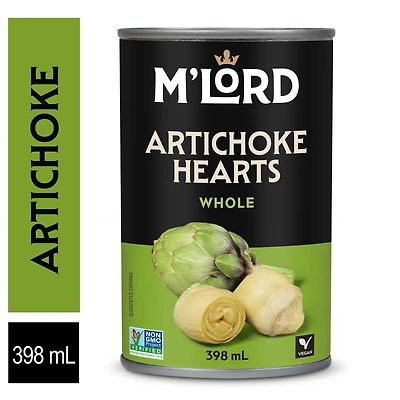 M'Lord Artichoke Hearts Whole, 398ml