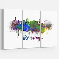 Design Art La Ligne D'Horizon De Reading Art Sur Toile