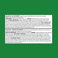 Menthes TIC TAC, cadeau de bas de Noël, 4 paquets individuels, 116g paquet de 4