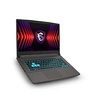 MSI Thin 15 15,6" Ordinateur Portable Gaming 144Hz, Intel i5-12450H, RTX2050, 8GB DDR4, 512GB SSD, Win 11 Home