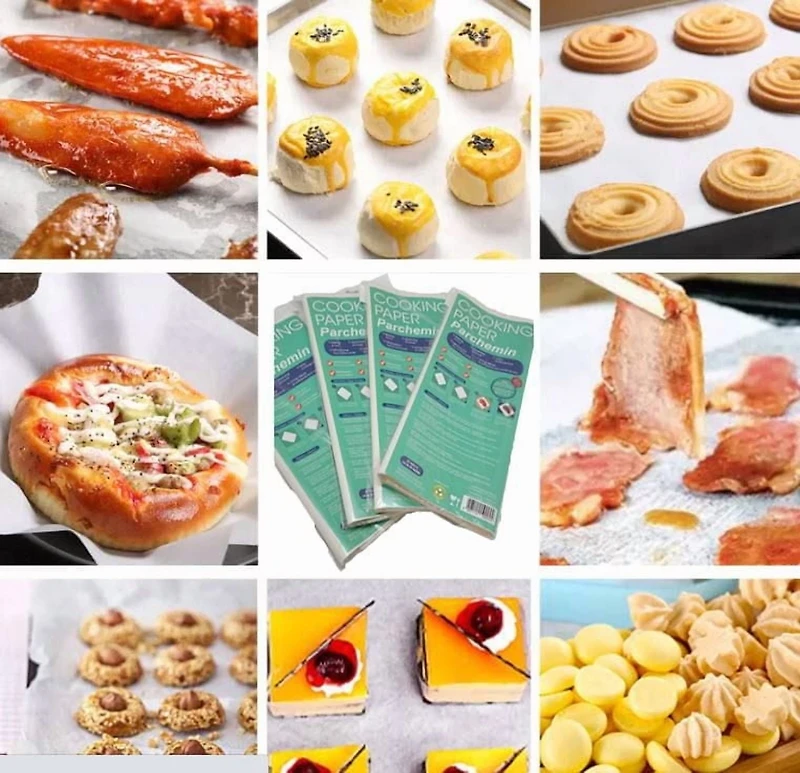 Sunwealth Eco-Friendly Air Fryer / Steamer Parchment Paper (120 pieces in 4 packs)