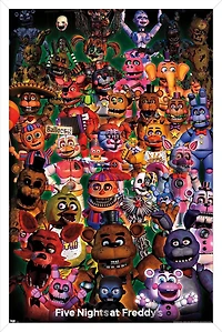 Five Nights at Freddy's - Ultimate Group Wall Poster