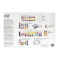 American Crafts Kit d'art 91 pieces Kit D'art
