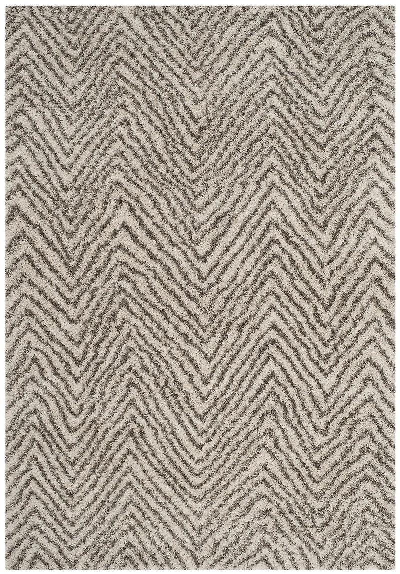 SAFAVIEH Hudson Adam Tapis Chevron Shag