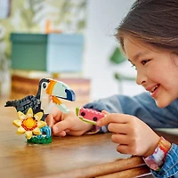 LEGO Creator Les Animaux Sauvages : le Toucan Tropical, Jeu de Figurines 31173 LEGO Les animaux sauvag 31173