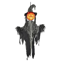 WAY TO CELEBRATE 35IN LIGHT UP SCARECROW, 35IN LIGHT UP DARK SCARECROW