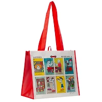 Sac de magasinage du Mois du Patrimoine Latin 2024 Sac réutilisable Eco. Design Lotería Mexicaine