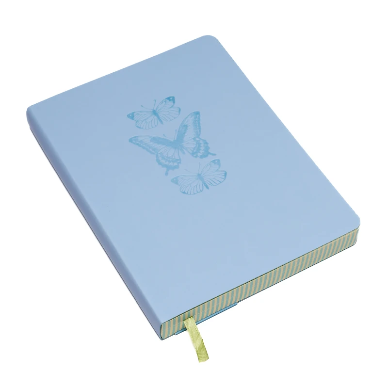 Ecokind by U Style Butterfly PU Soft Cover Journal, 5.75" x 8", 152 Sheets, U STYLE BUTTERFLY PU JOURNAL