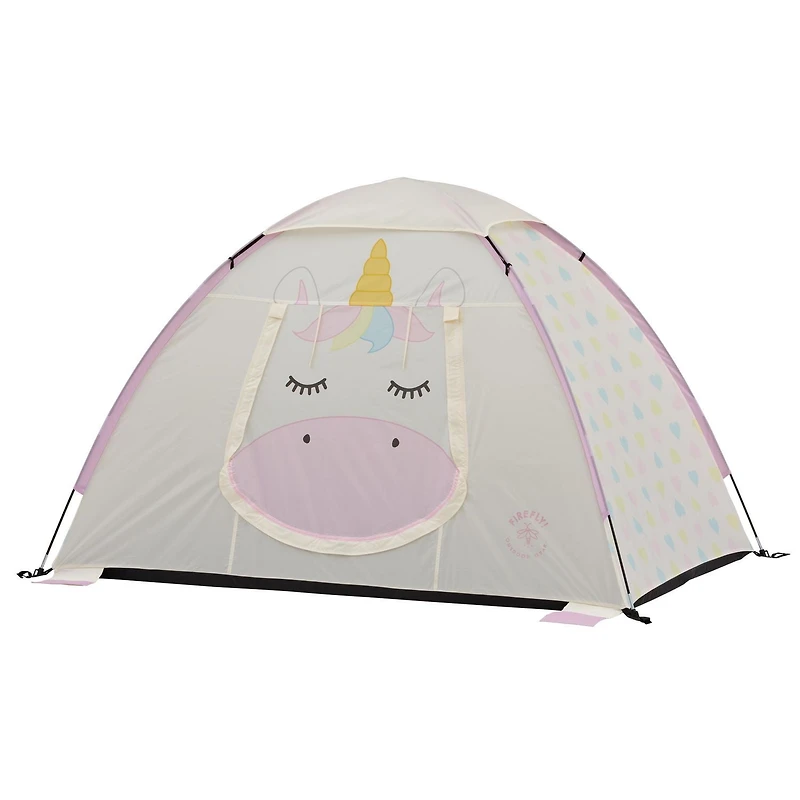 Firefly! Outdoor Gear Sparkle the Unicorn Kid's Camping Set (Tent, Sleeping Bag and Lantern)