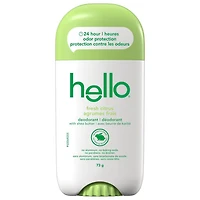 hello fresh citrus deodorant with shea butter, 73g