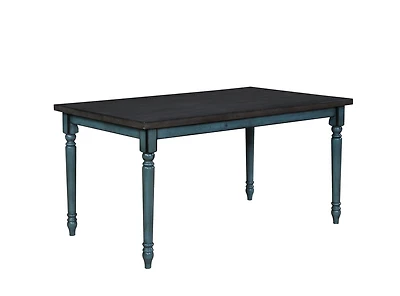 Weston Dining Table, Teal