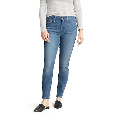 Levi Strauss Signature.MC Jean super filiforme taille haute moulant Simplement Extensible pour femme Tailles offertes : 4 – 18