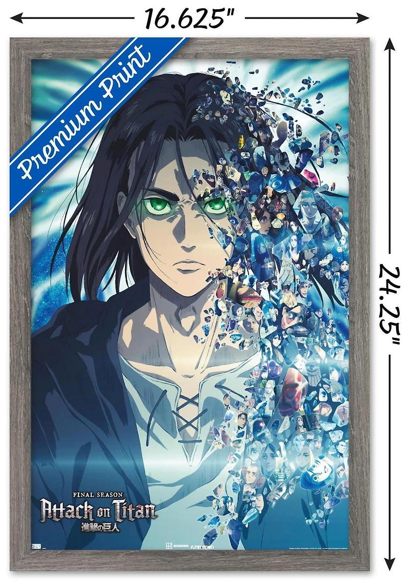 Attack on Titan: The Final Season - Fragments Wall Poster