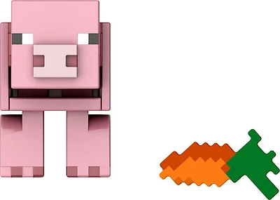 Minecraft Créer-Un-Bloc Pig Figurine
