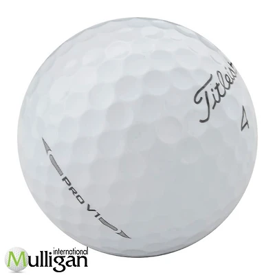 Mulligan - 12 Titleist Prov1 Prior Generations 4A Recycled Used Golf Balls, White