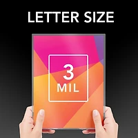 GBC® UltraClear™ Thermal Laminating Pouch, Letter, 3mil, 100 pack