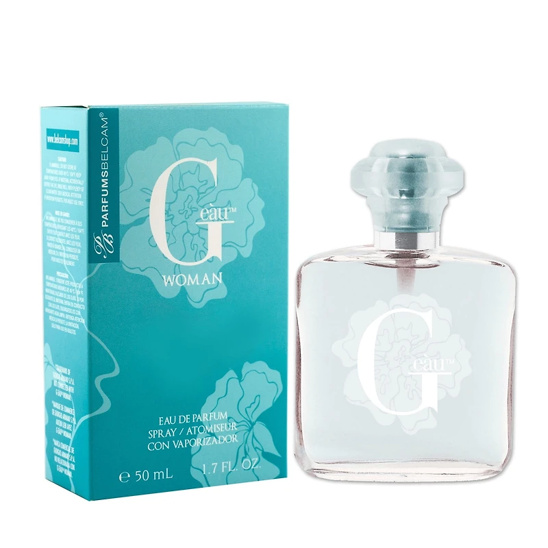 PB ParfumsBelcam G Eau de Parfum Spray for Women, Fresh Aquatic Floral Perfume, 1.7 fl oz