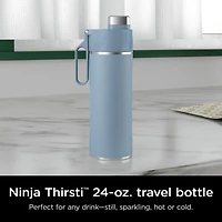 Ninja Thirsti 24oz. Travel Bottle, Blue