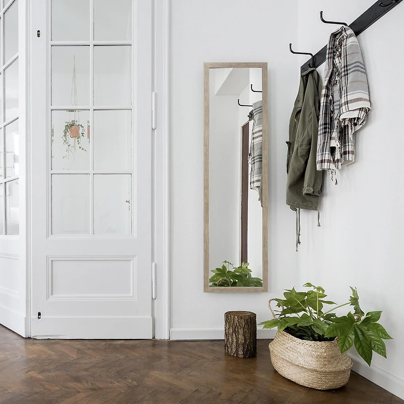 Hometrends 12*48 OTD MIRROR LEWIS WOOD