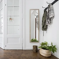 Hometrends 12*48 OTD MIRROR LEWIS WOOD